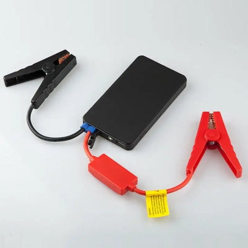 Compact 20000mAh car jump starter and power bank in black