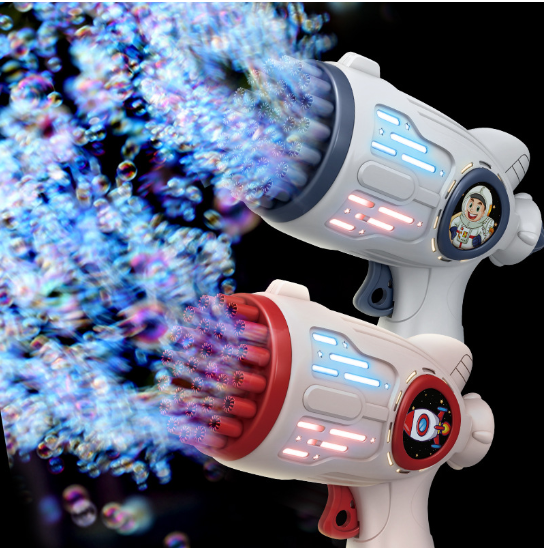 Automatic Electric Bubble Gun for Outdoor Games Gadgets and Gizmos