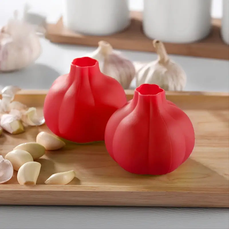 Silicone Garlic Peeler and Press Kitchen Gadget Gadgets and Gizmos