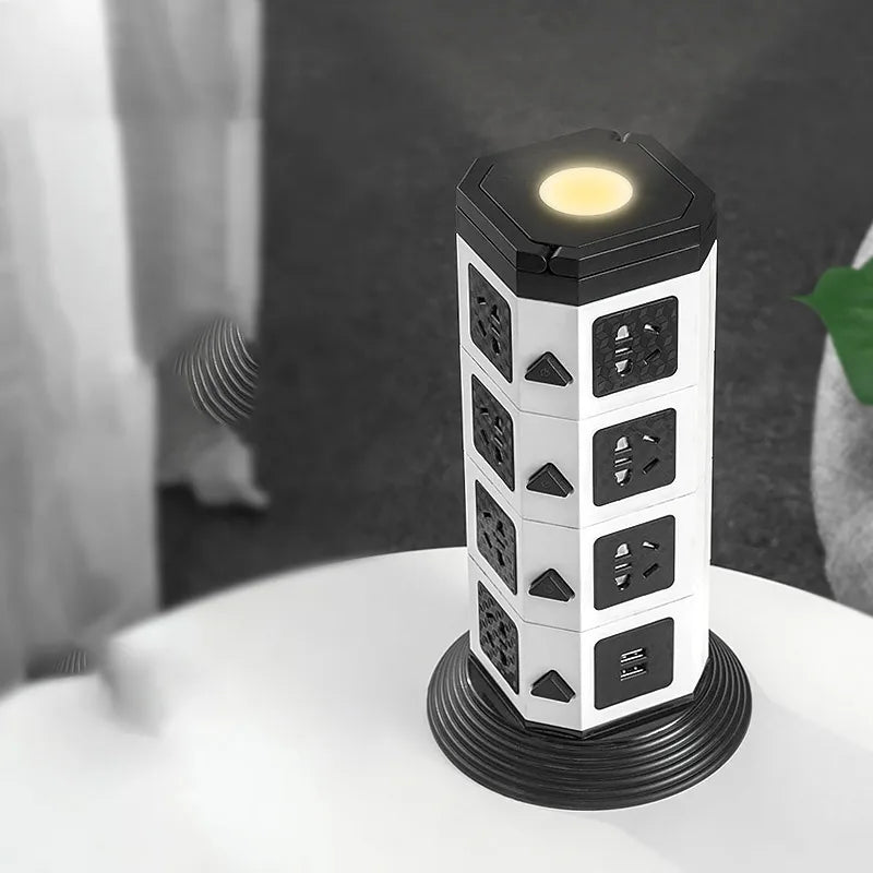 Tower Power Strip Hub Gadgets and Gizmos