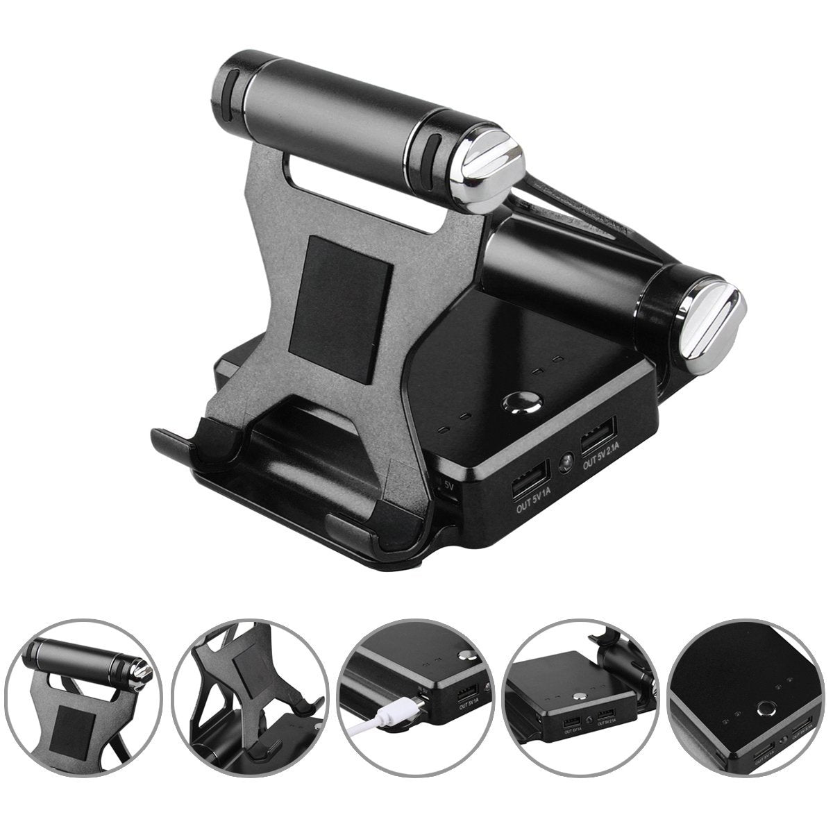 Podium Style Stand With Extended Battery Up To 200% For iPad, iPhone And Other Smart Gadgets Gadgets and Gizmos