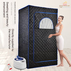 Portable Home Sauna Steamer with Support Frame Gadgets and Gizmos