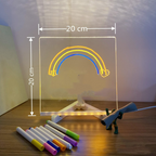 Acrylic DIY Note LED Board Gadgets and Gizmos