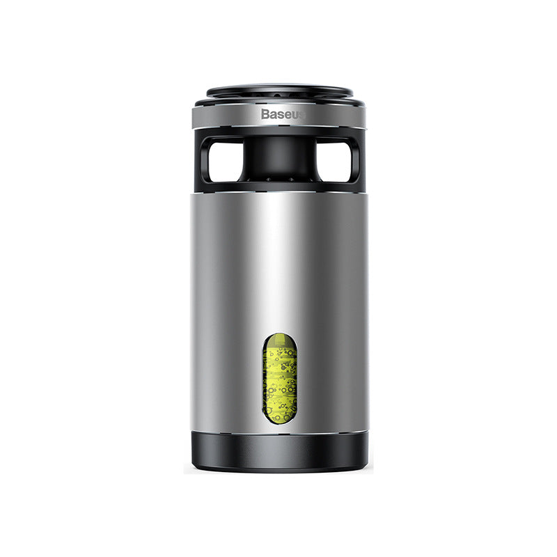 Baseus CleanAir car purifier removing formaldehyde and odors from vehicle cabin