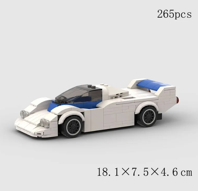 Kids Sports Car Building Set Gadgets and Gizmos