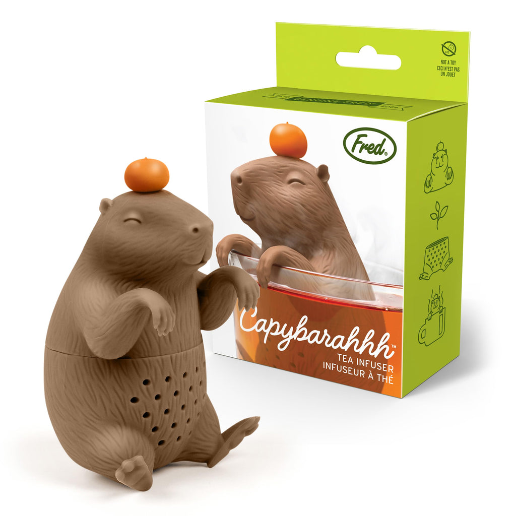 Fred's CAPYBARAHHH Silicone Tea Infuser Gadgets and Gizmos