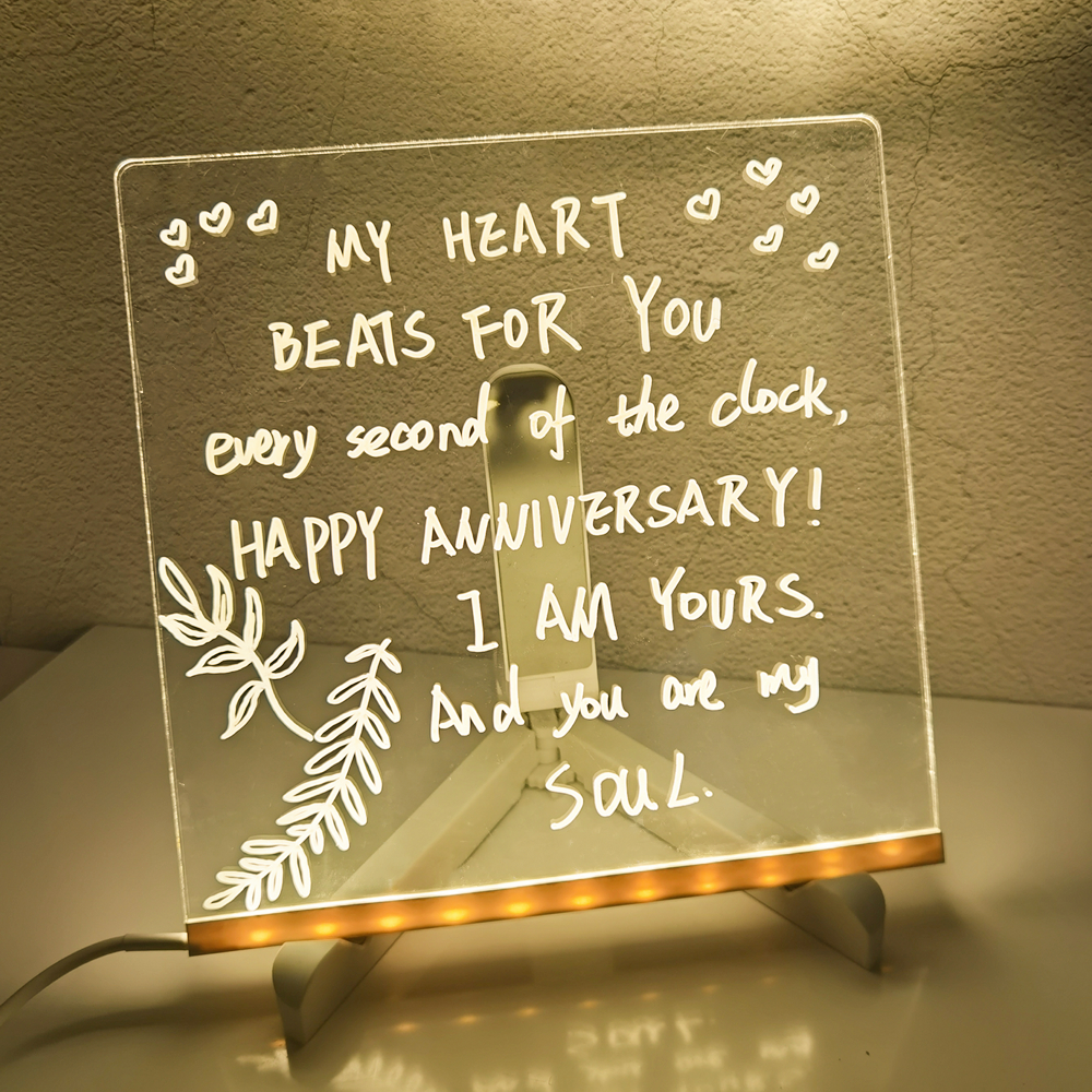 Acrylic DIY Note LED Board Gadgets and Gizmos