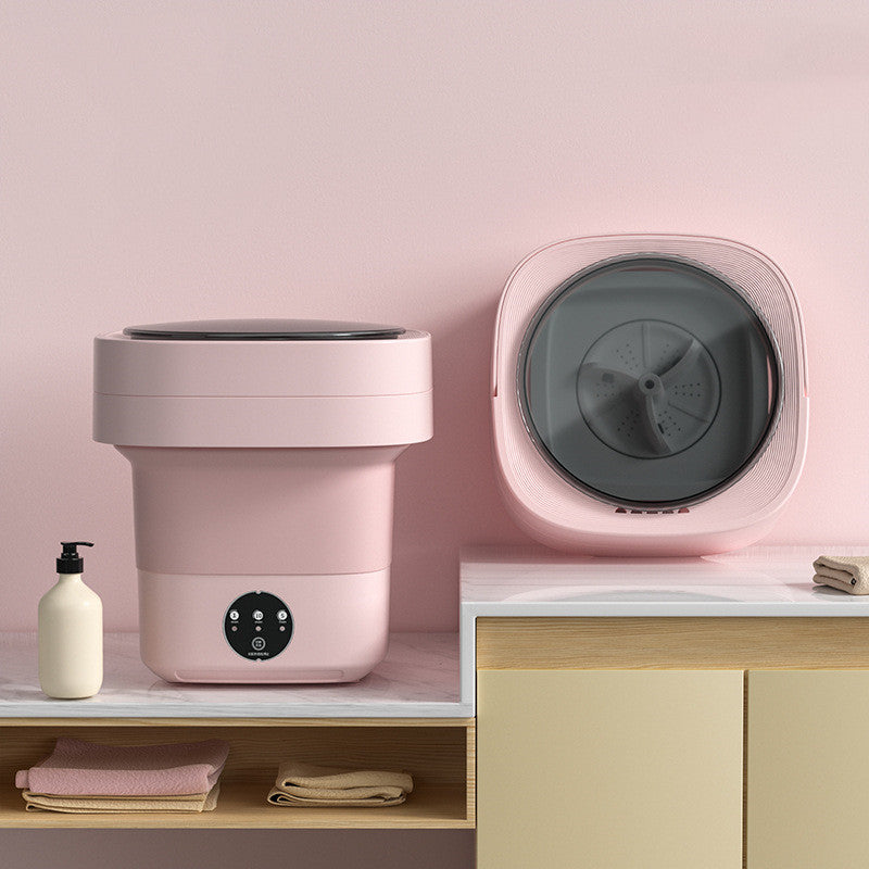 Mini Foldable Washing Machine Portable Mini Socks Underwear Panties Washing Machine Big Capacity 3 Models With Spinning Dry Gadgets Gadgets and Gizmos