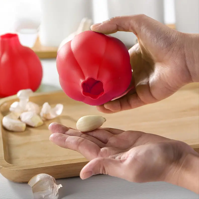 Silicone Garlic Peeler and Press Kitchen Gadget Gadgets and Gizmos