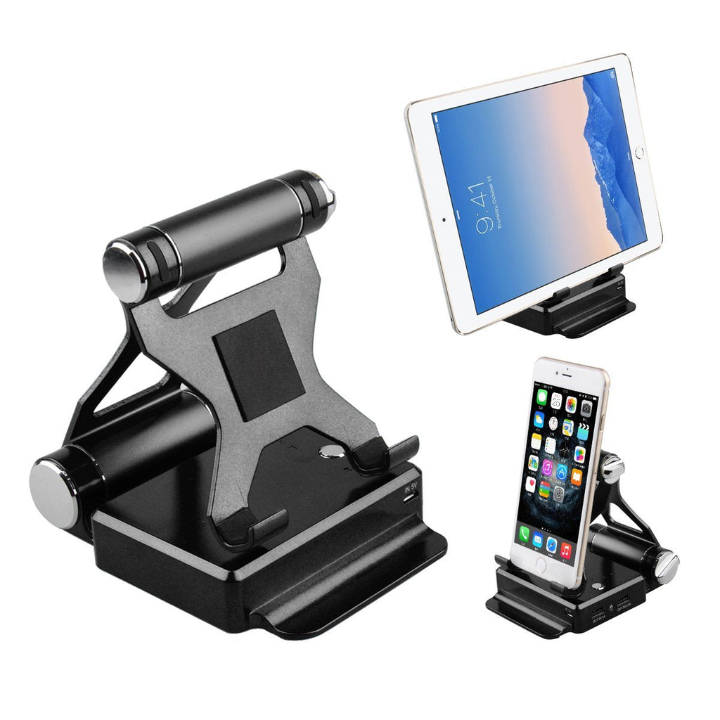 Podium Style Stand With Extended Battery Up To 200% For iPad, iPhone And Other Smart Gadgets Gadgets and Gizmos