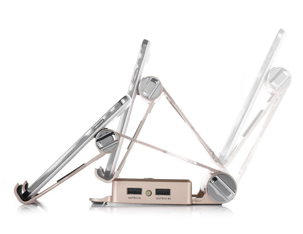 Podium Style Stand With Extended Battery Up To 200% For iPad, iPhone And Other Smart Gadgets Gadgets and Gizmos