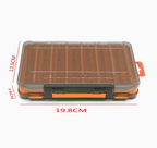 Durable Dual-Sided Fishing Tackle Box Gadgets and Gizmos
