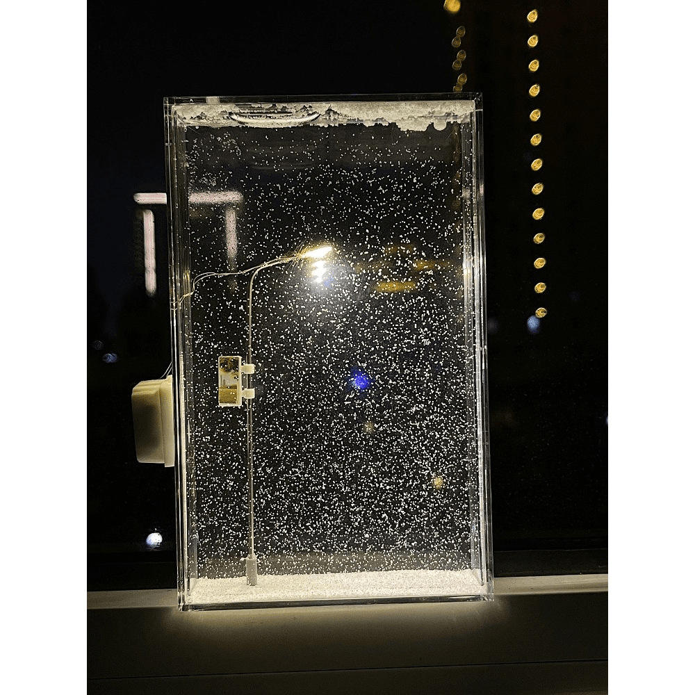 DIY Snowy Night Light Decor Kit Gadgets and Gizmos