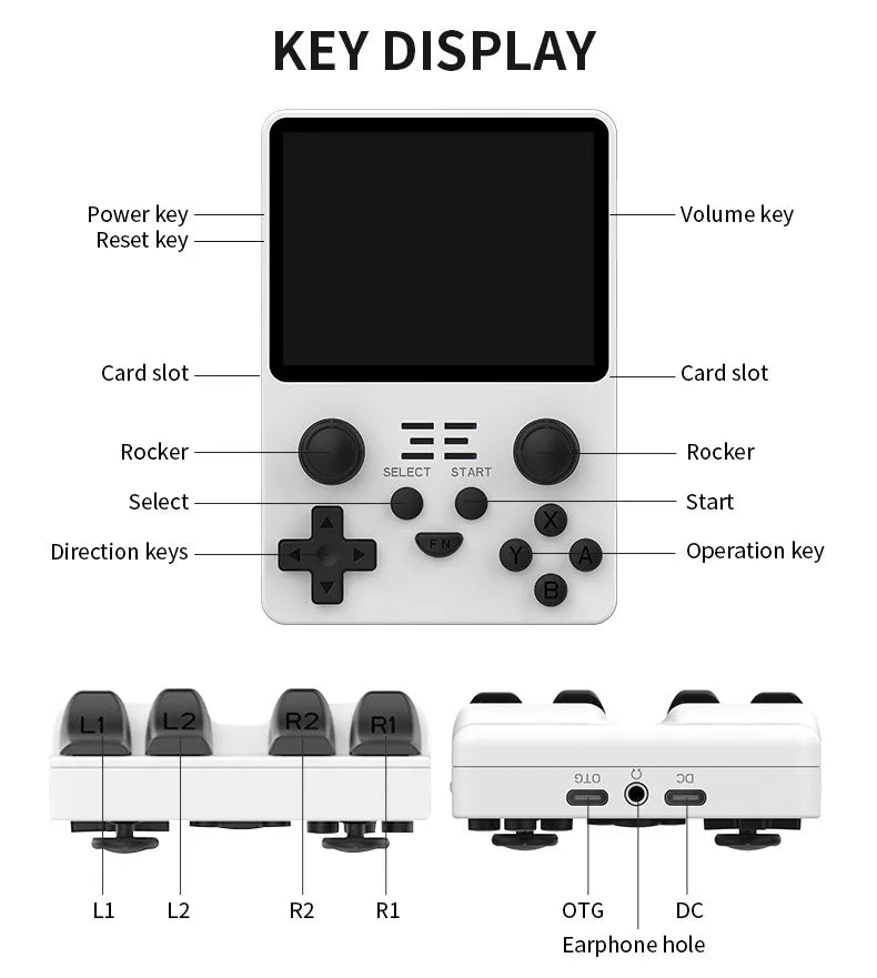 RGB20s Home Game Console HD Nostalgic Retro Gadgets and Gizmos