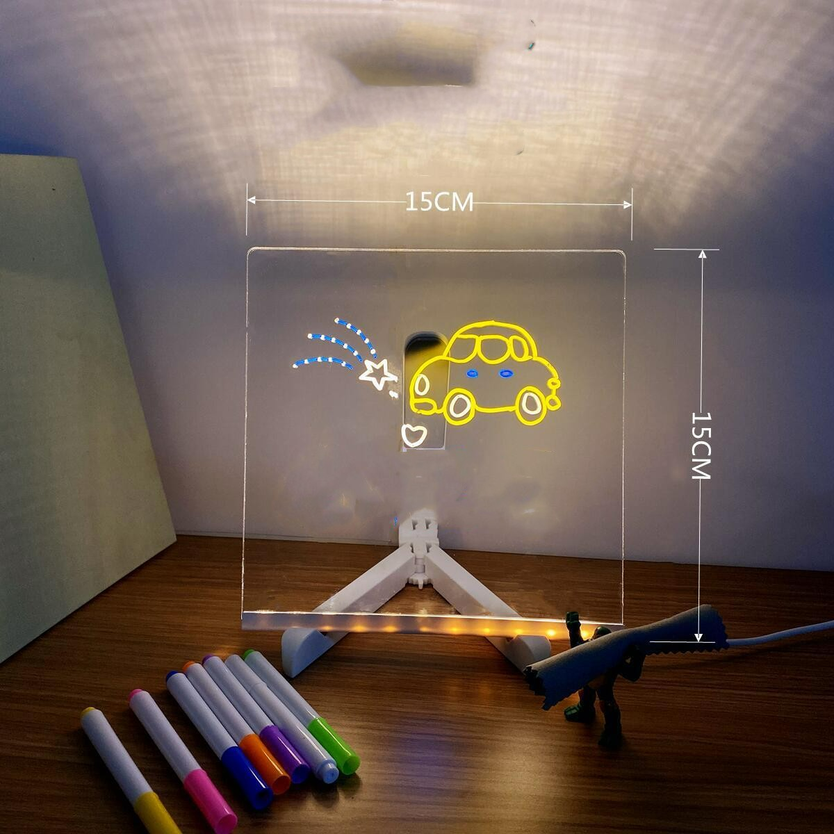 Acrylic DIY Note LED Board Gadgets and Gizmos
