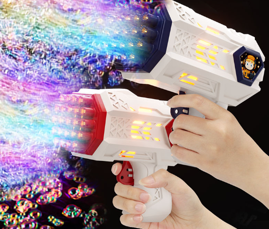 Automatic Electric Bubble Gun for Outdoor Games Gadgets and Gizmos