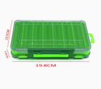 Durable Dual-Sided Fishing Tackle Box Gadgets and Gizmos