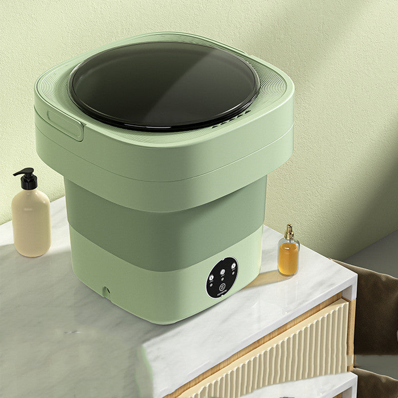 Mini Foldable Washing Machine Portable Mini Socks Underwear Panties Washing Machine Big Capacity 3 Models With Spinning Dry Gadgets Gadgets and Gizmos