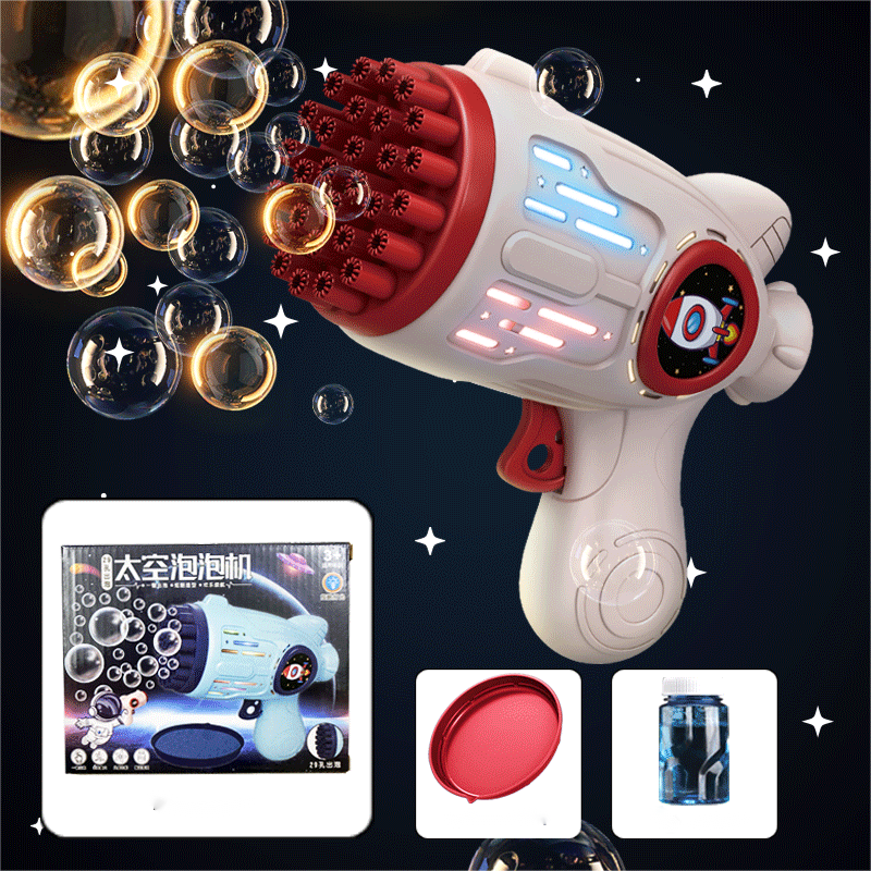 Automatic Electric Bubble Gun for Outdoor Games Gadgets and Gizmos