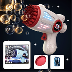 Automatic Electric Bubble Gun for Outdoor Games Gadgets and Gizmos