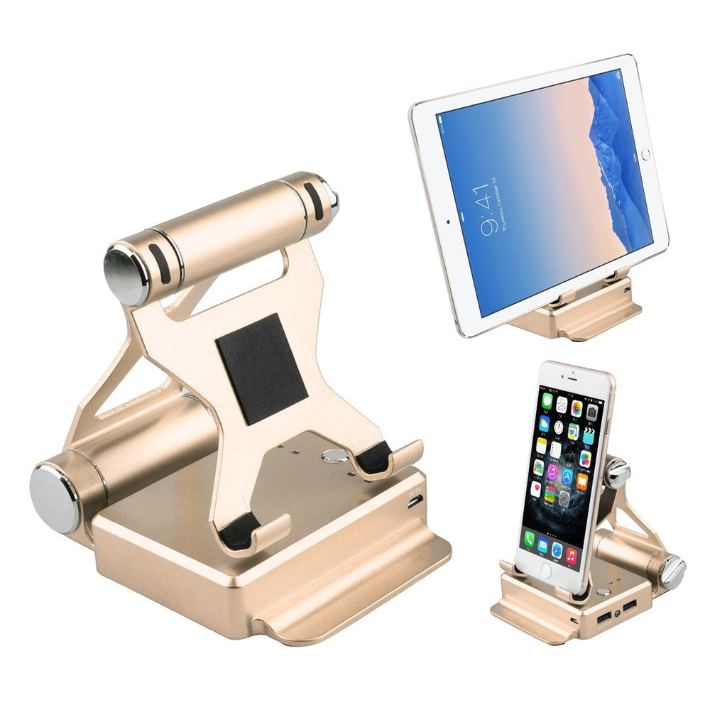 Podium Style Stand With Extended Battery Up To 200% For iPad, iPhone And Other Smart Gadgets Gadgets and Gizmos