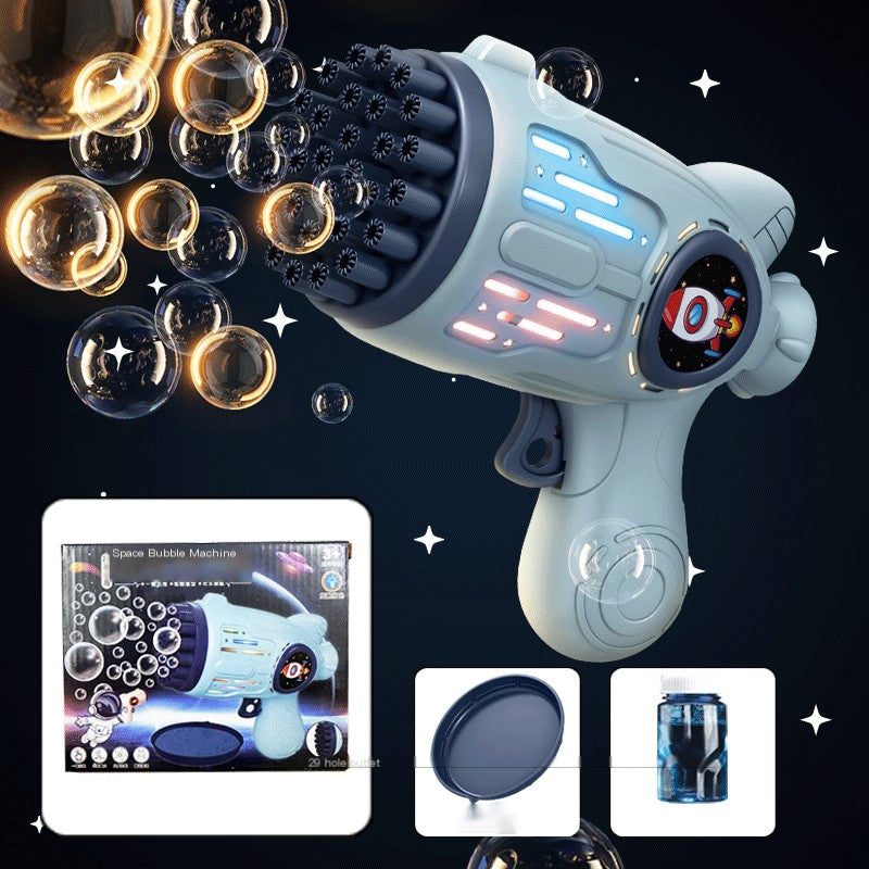 Automatic Electric Bubble Gun for Outdoor Games Gadgets and Gizmos