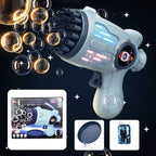 Automatic Electric Bubble Gun for Outdoor Games Gadgets and Gizmos