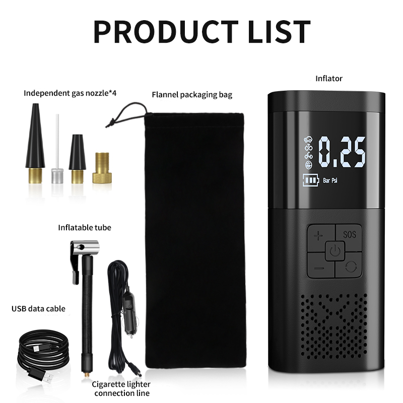 Versatile Auto Air Compressor Kit Gadgets and Gizmos
