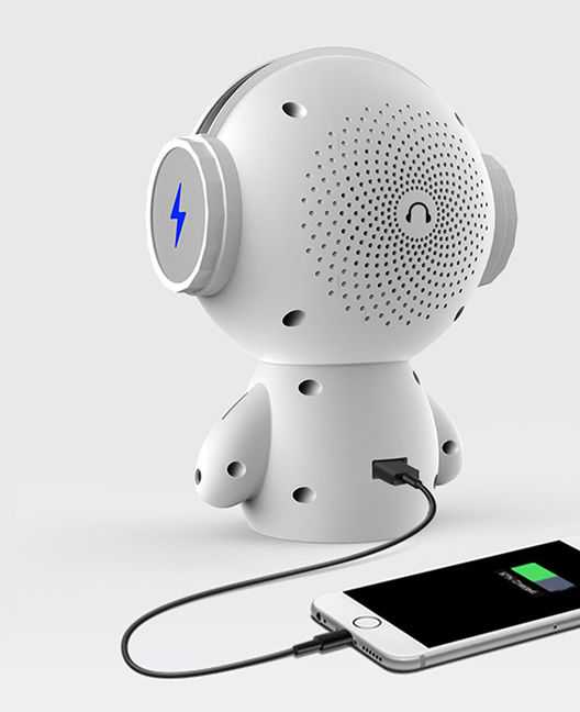 RoboTune Mini Alarm Speaker Gadgets and Gizmos