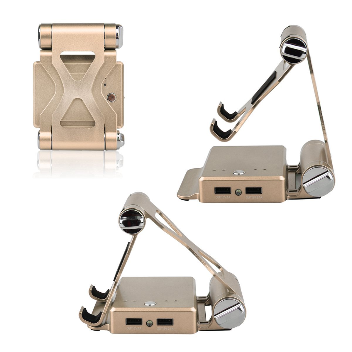 Podium Style Stand With Extended Battery Up To 200% For iPad, iPhone And Other Smart Gadgets Gadgets and Gizmos