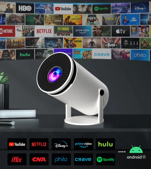 HY300 Smart HD Home Projector Gadgets and Gizmos