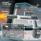 TurboSplash Electric Water Blaster Gadgets and Gizmos