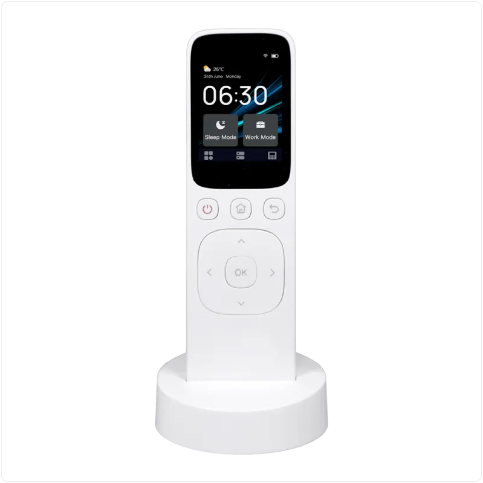 Smart Home Remote Control with Charging Dock Gadgets and Gizmos