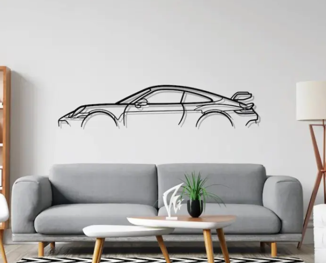 Sports Car Wall Decor Gadgets and Gizmos