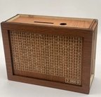 Wooden Piggy Bank for Home Gadgets and Gizmos