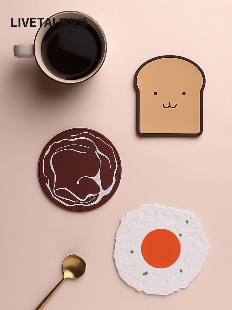 Cute Coaster/Potholder Set for Office Use Gadgets and Gizmos