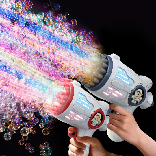 Automatic Electric Bubble Gun for Outdoor Games Gadgets and Gizmos