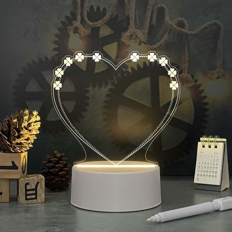 LED Glow Acrylic Memo Calendar Gadgets and Gizmos