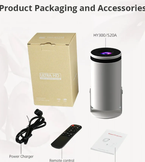 HY300 Smart HD Home Projector Gadgets and Gizmos
