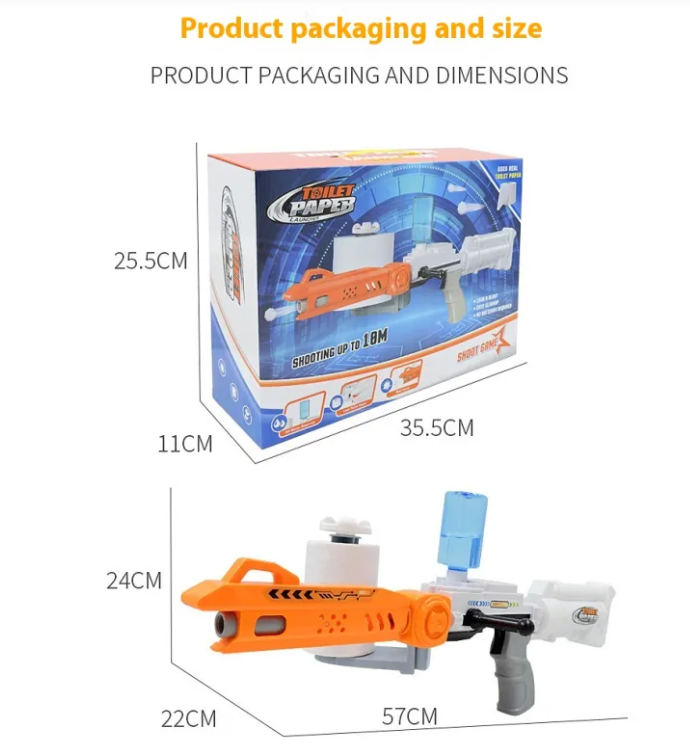 Paper Dart Gun Gadgets and Gizmos