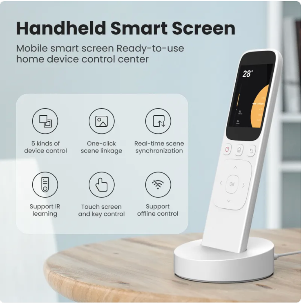 Smart Home Remote Control with Charging Dock Gadgets and Gizmos