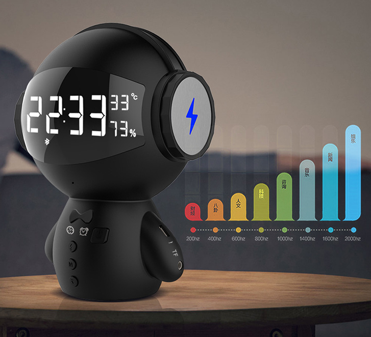 RoboTune Mini Alarm Speaker Gadgets and Gizmos
