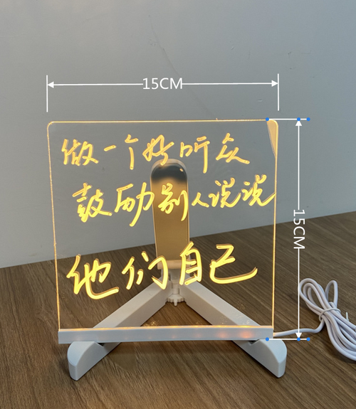 Acrylic DIY Note LED Board Gadgets and Gizmos
