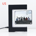 E-shaped magnetic levitation floating photo frame for home or office decor