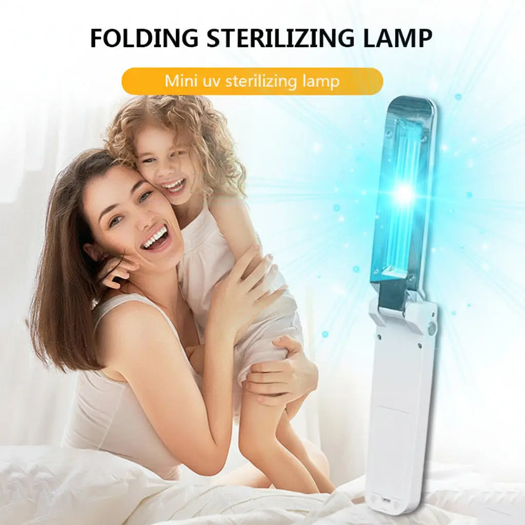 Compact UV Disinfection Lamp for Travel Gadgets and Gizmos