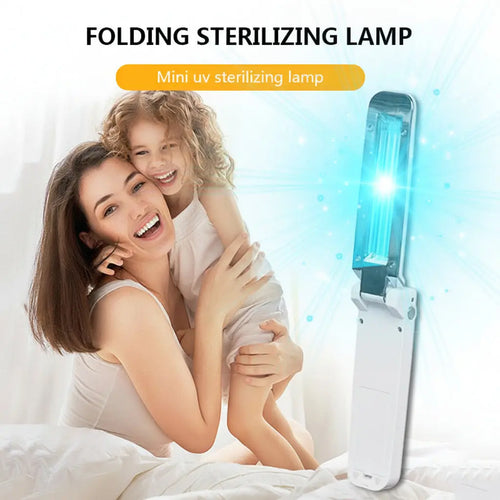 Compact UV Disinfection Lamp for Travel Gadgets and Gizmos