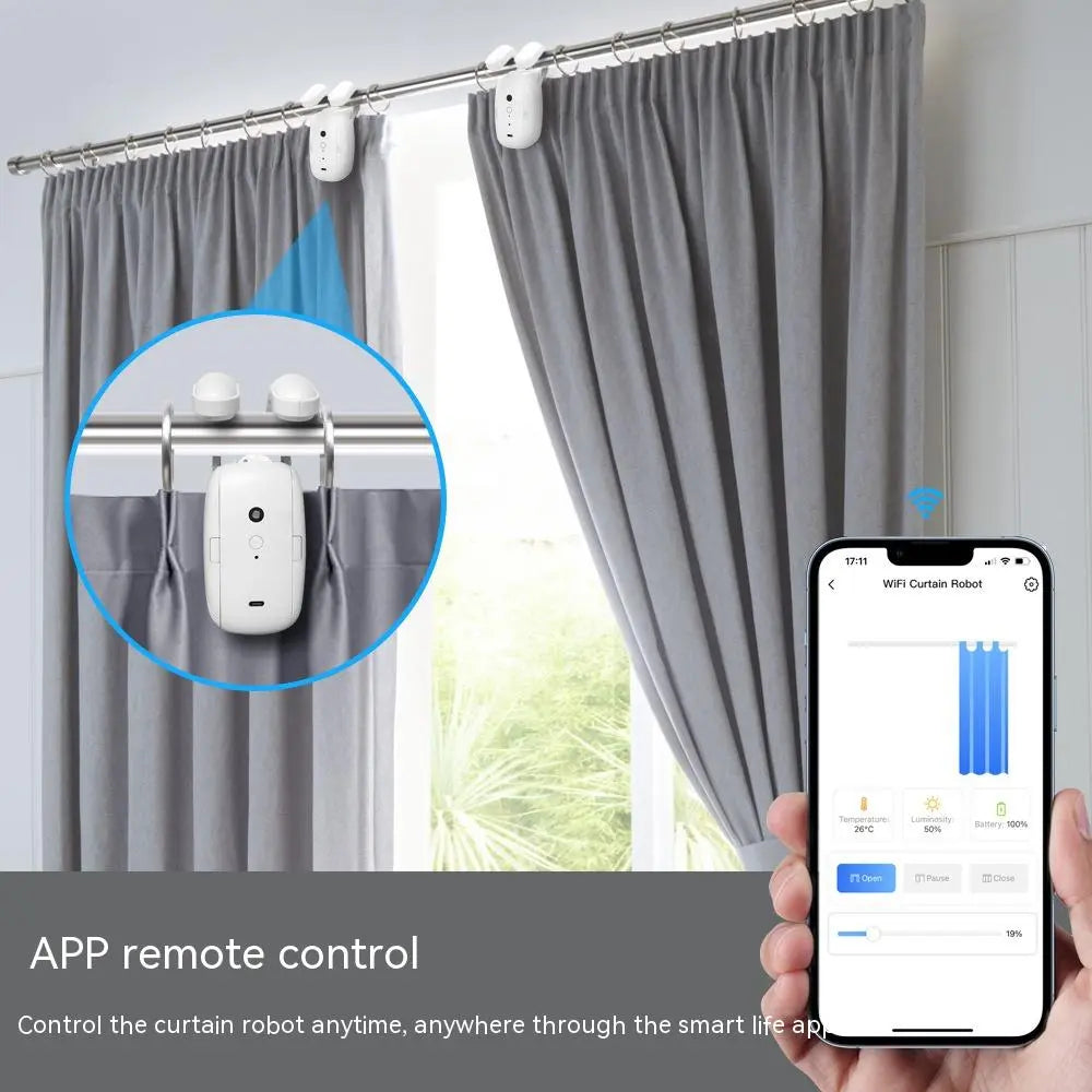 WiFi Curtain Robot Smart Home Electric Curtain Gadgets and Gizmos