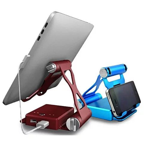 Podium Style Stand With Extended Battery Up To 200% For iPad, iPhone And Other Smart Gadgets Gadgets and Gizmos