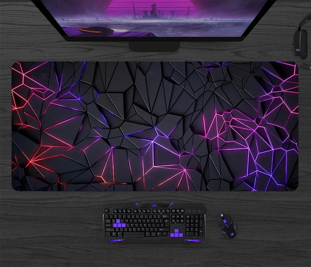 Tech Pattern Mouse Pad Gadgets and Gizmos