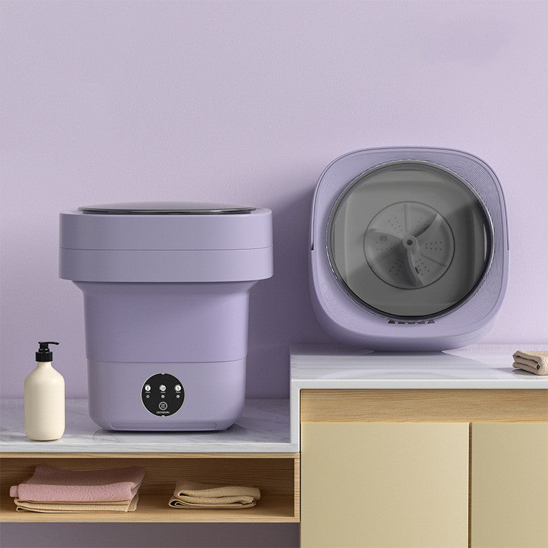 Mini Foldable Washing Machine Portable Mini Socks Underwear Panties Washing Machine Big Capacity 3 Models With Spinning Dry Gadgets Gadgets and Gizmos